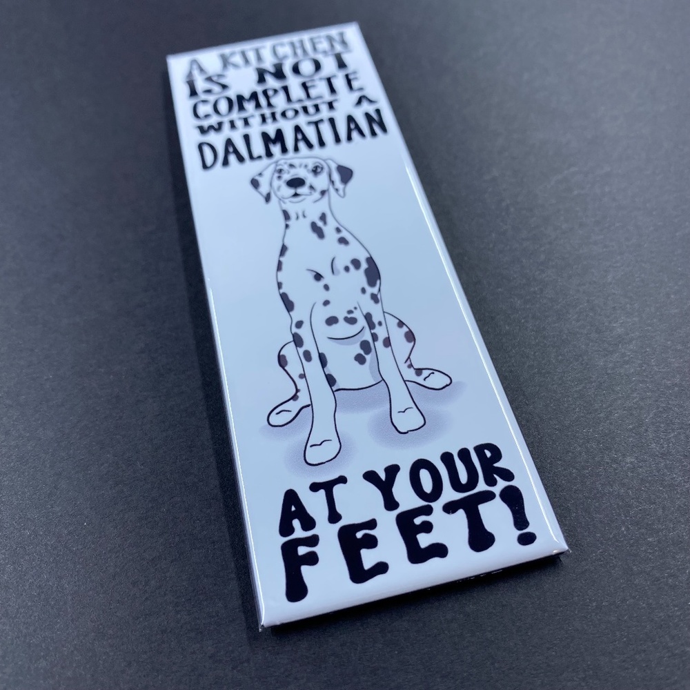Dalmatian Dog Kitchen Magnet Handmade Pet Portrait Art Decor Gift - Picture 4 of 6